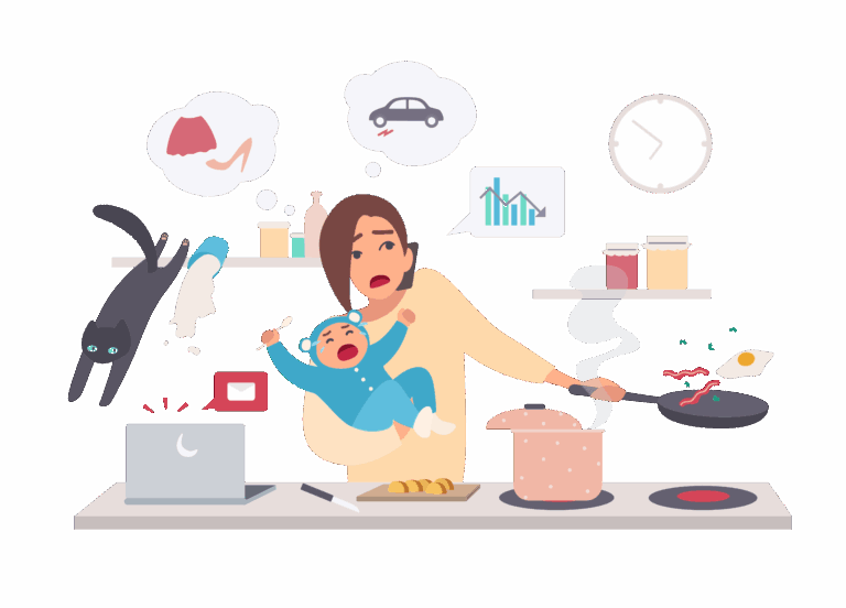 Blog　onomatopoeia　バタバタ